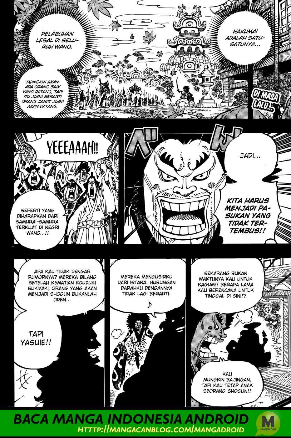 One Piece Chapter 942 Gambar 3