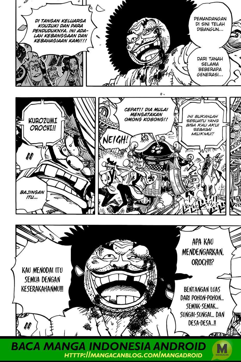 One Piece Chapter 942 Gambar 8