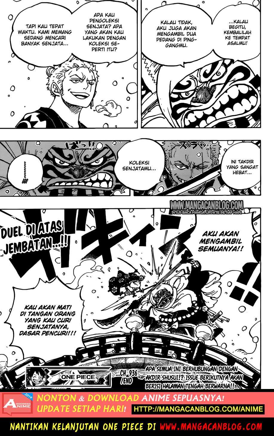 One Piece Chapter 936 Gambar 16
