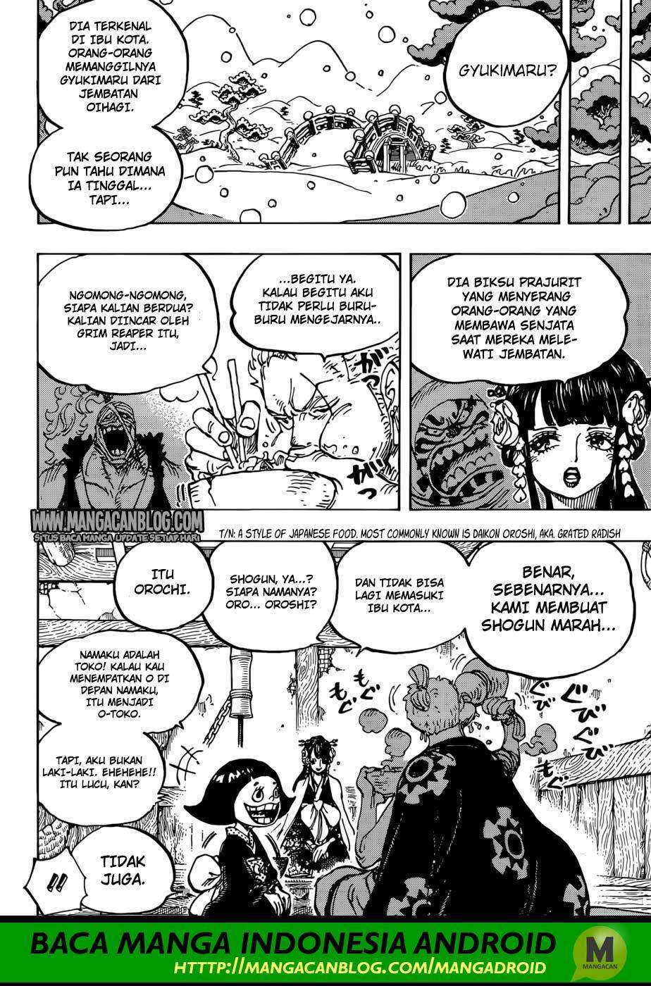 One Piece Chapter 938 Gambar 12
