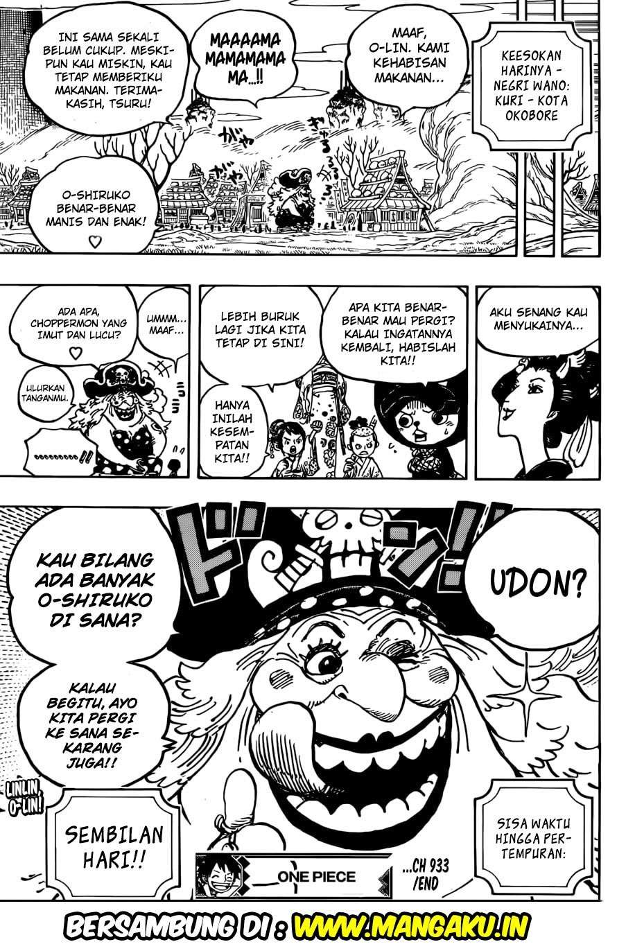 One Piece Chapter 933 Gambar 18