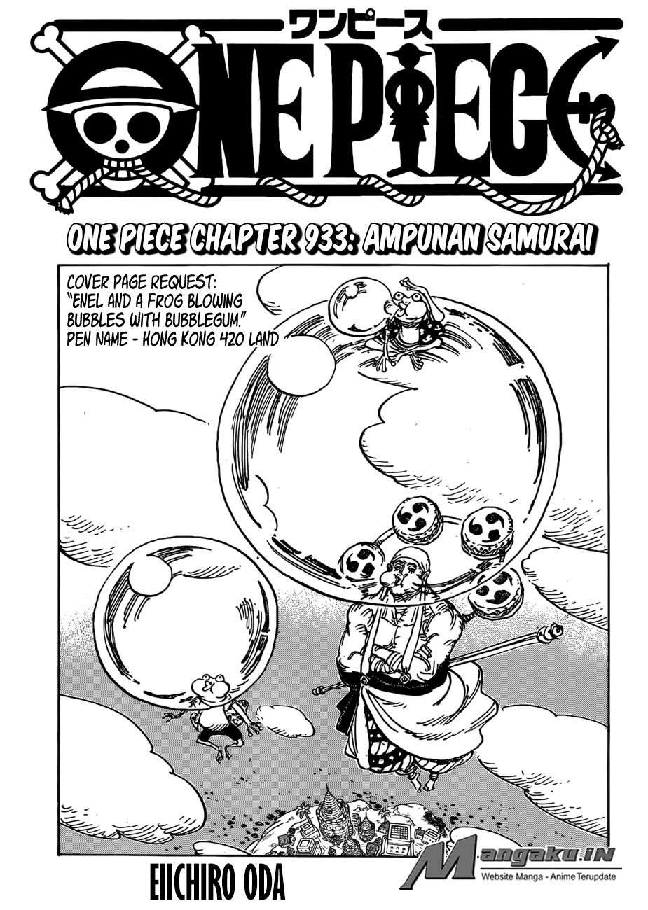 Manga One Piece Chapter 933 gambar nomor 2