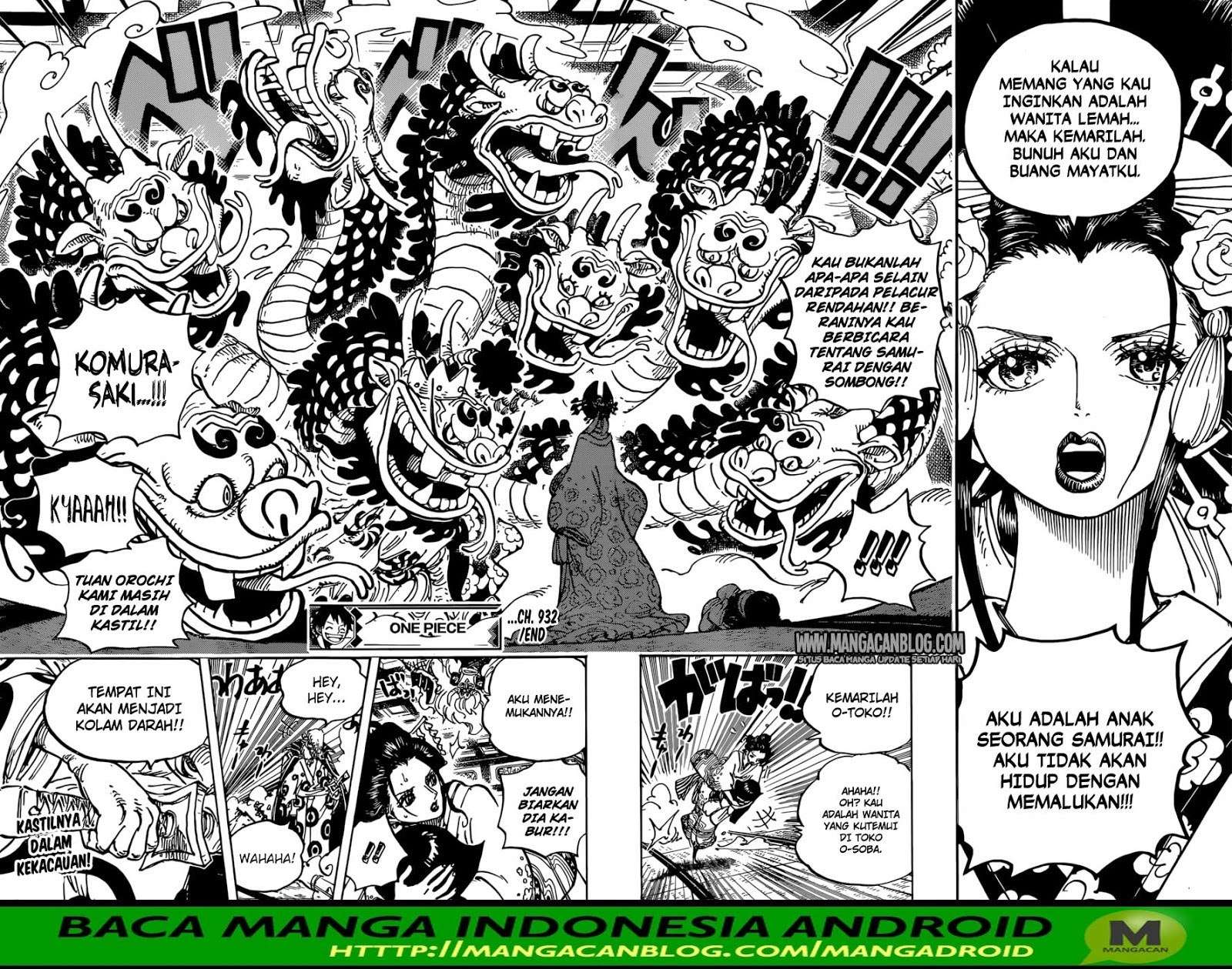 One Piece Chapter 932 Gambar 17