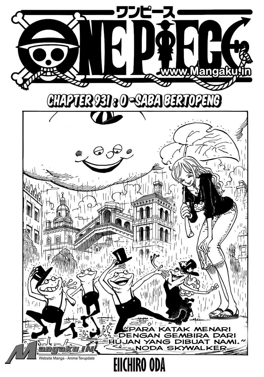 Manga One Piece Chapter 931 gambar nomor 2