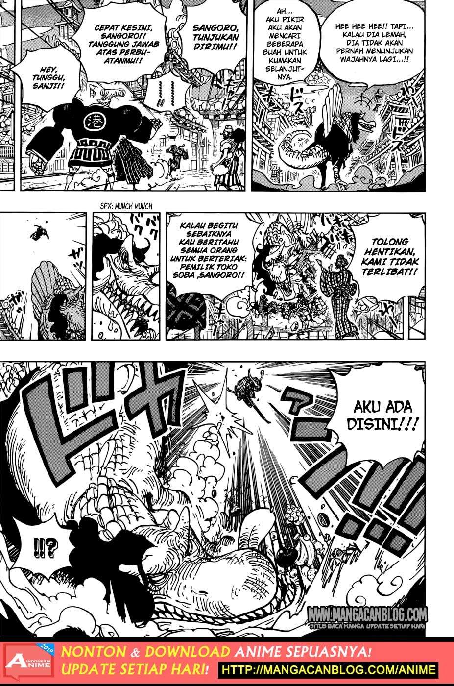 One Piece Chapter 930 Gambar 13