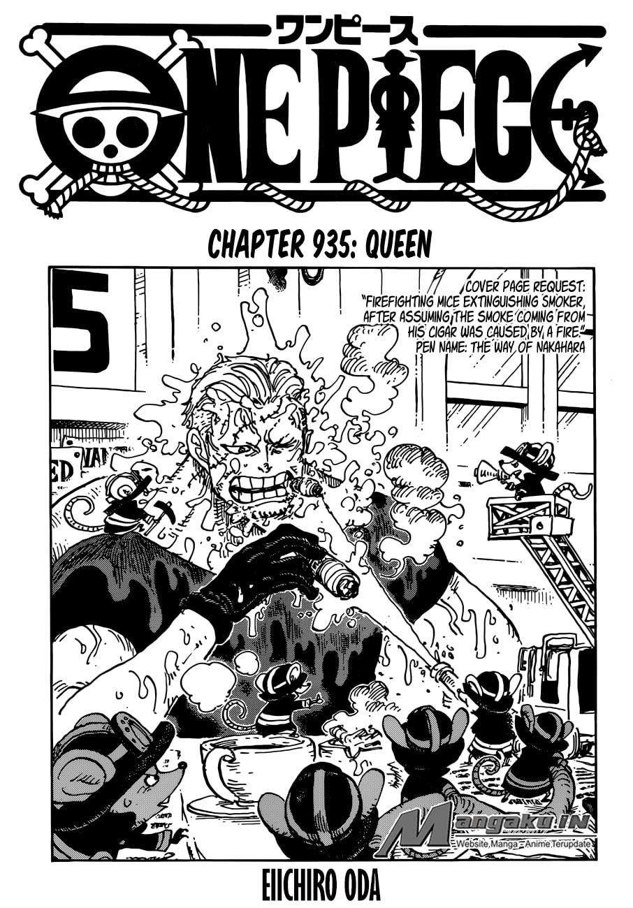 Manga One Piece Chapter 935 gambar nomor 2