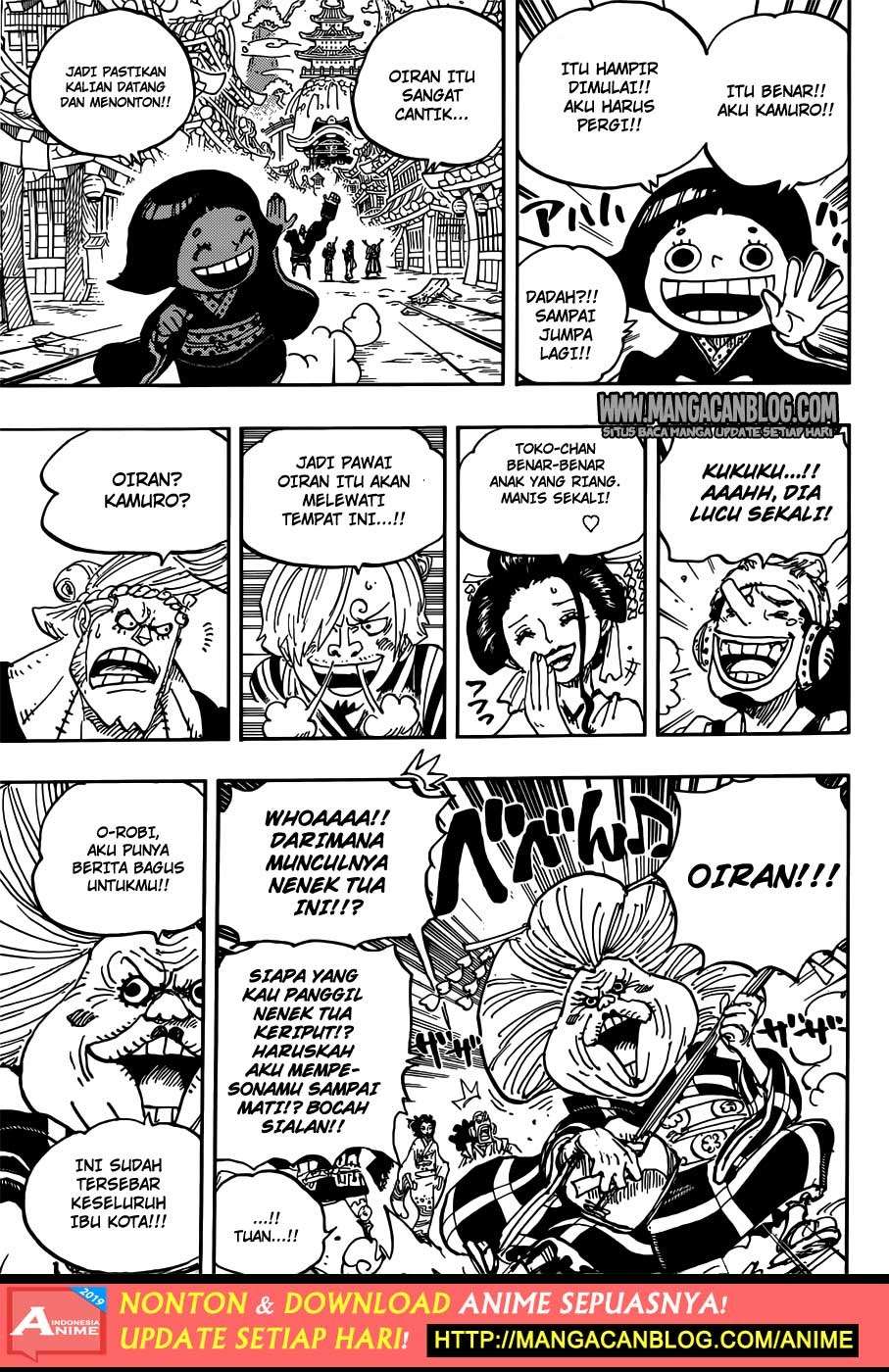 One Piece Chapter 927 Gambar 12