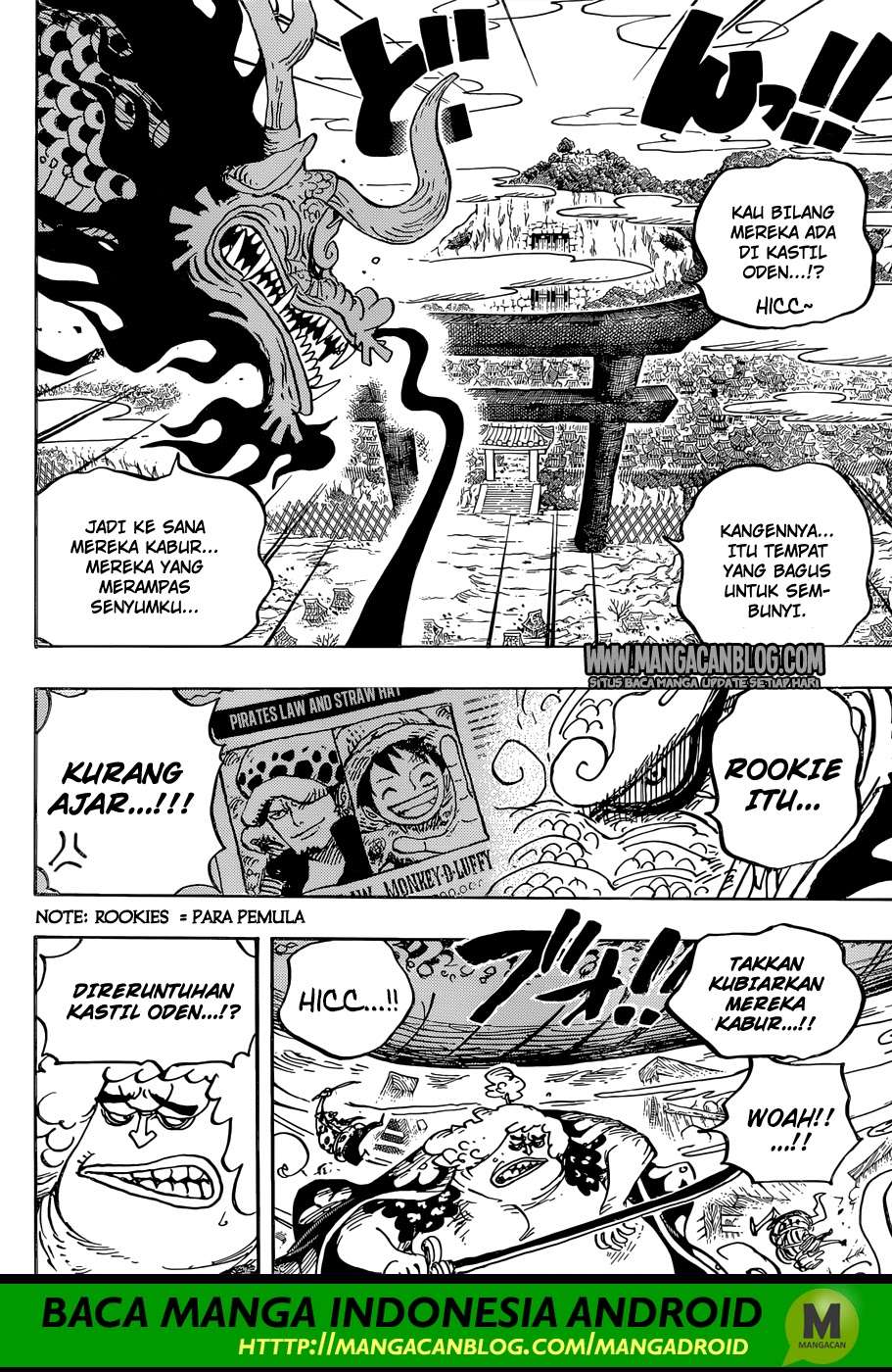 One Piece Chapter 922 Gambar 12