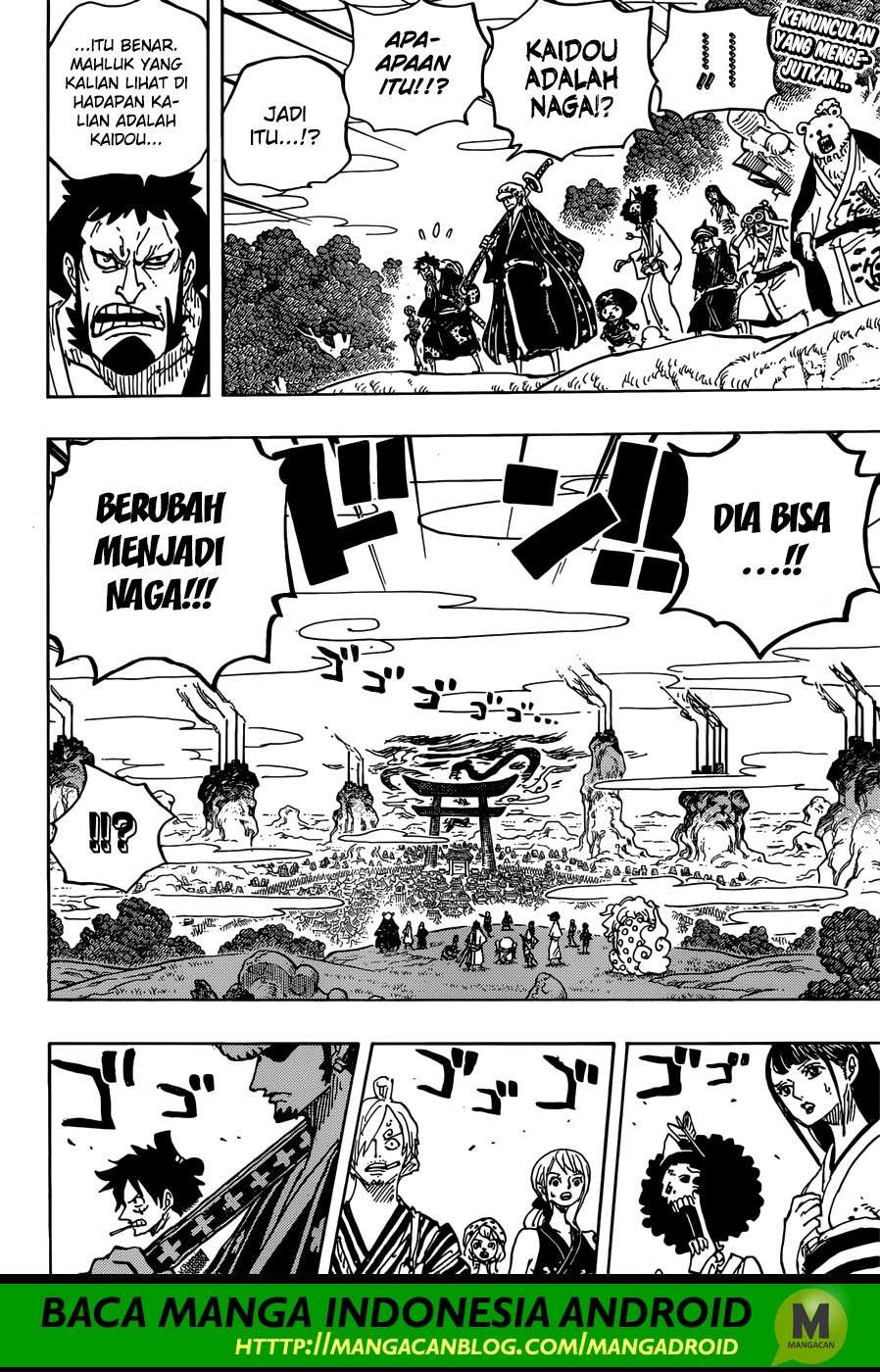 One Piece Chapter 922 Gambar 3