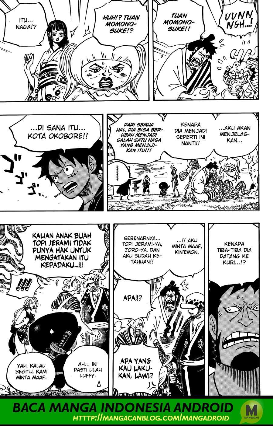 One Piece Chapter 922 Gambar 4