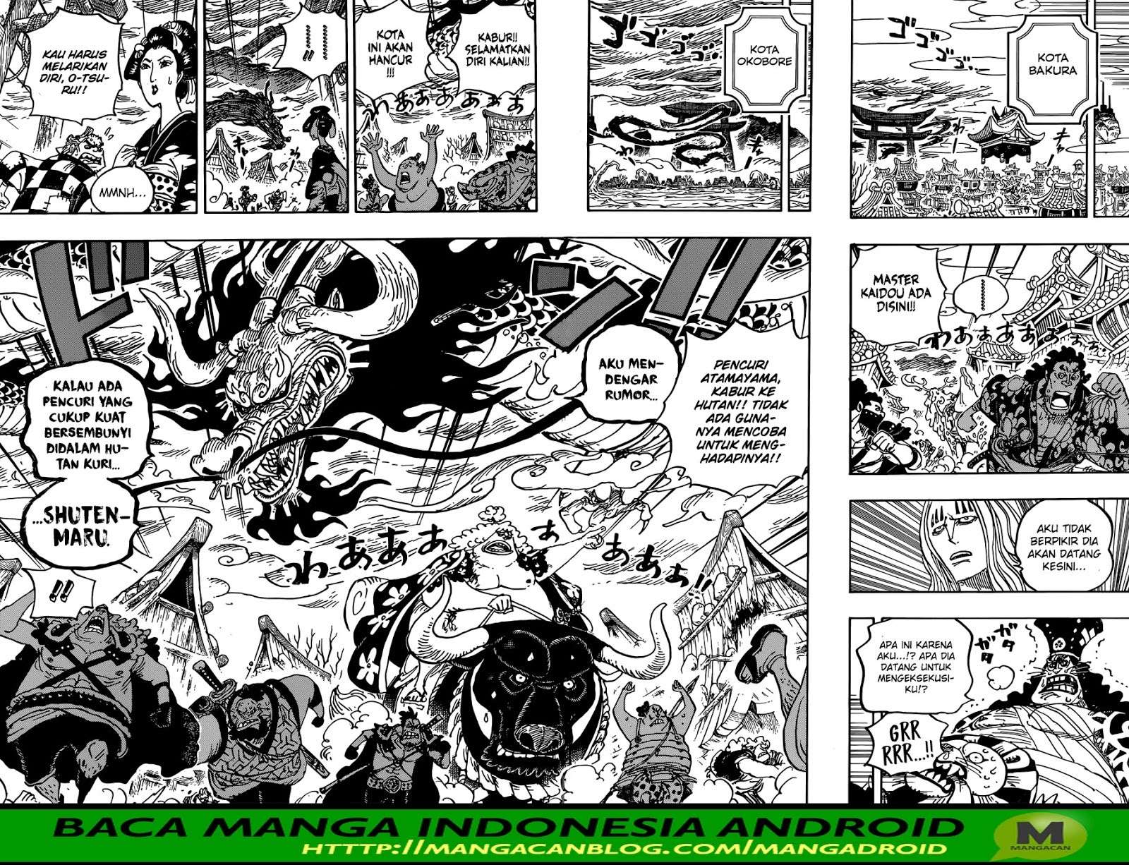 One Piece Chapter 922 Gambar 7