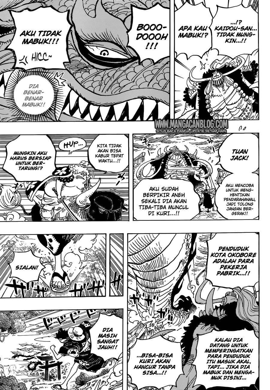 One Piece Chapter 922 Gambar 9