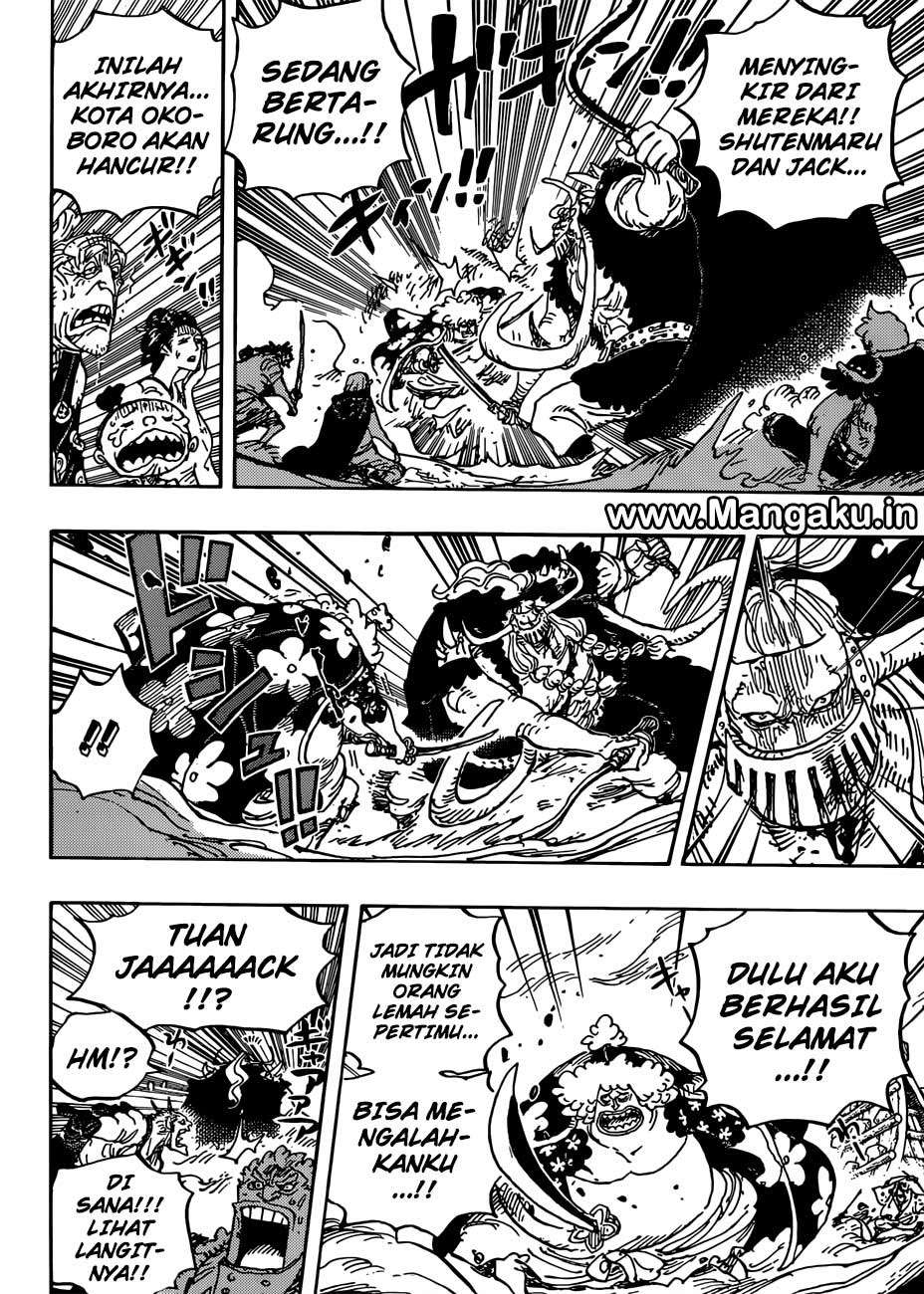 One Piece Chapter 921 Gambar 16