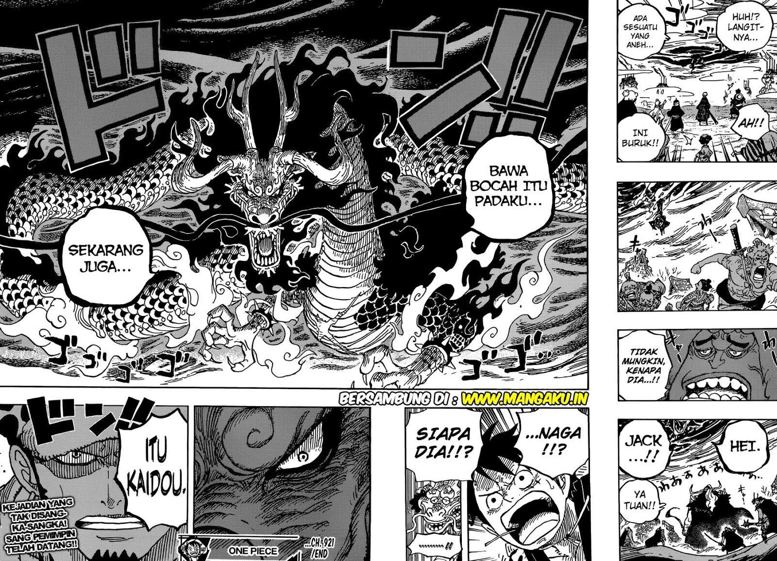 One Piece Chapter 921 Gambar 18