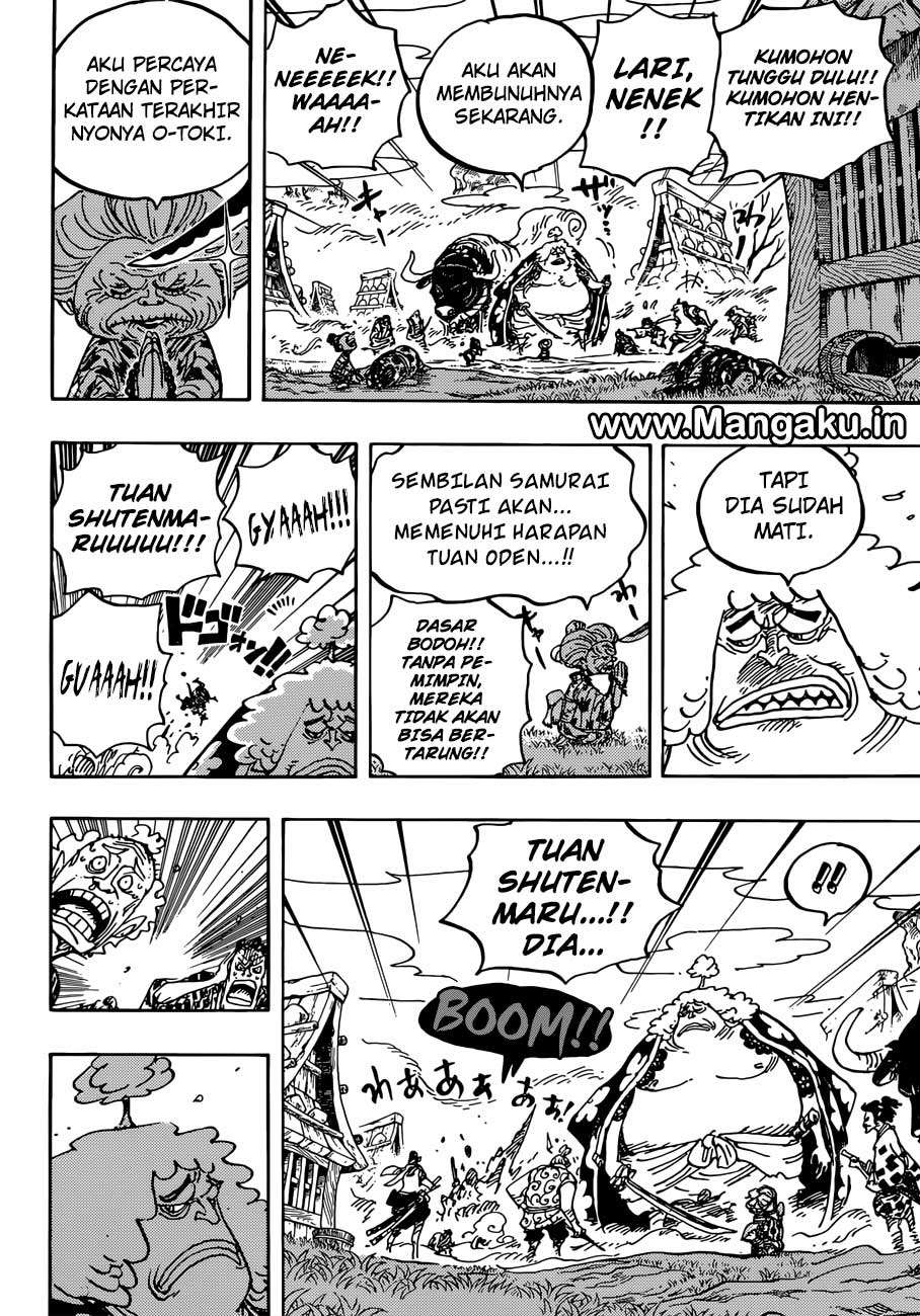 One Piece Chapter 921 Gambar 13