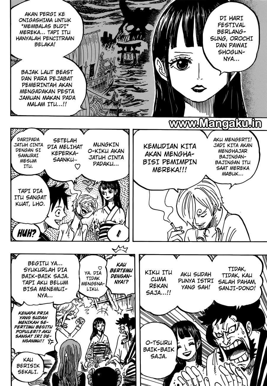 One Piece Chapter 921 Gambar 5