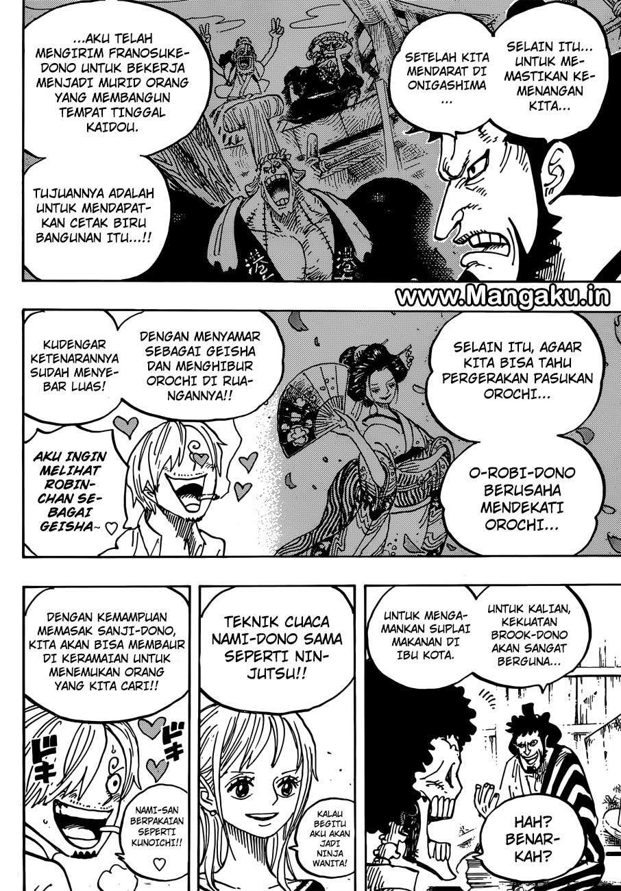 One Piece Chapter 921 Gambar 7