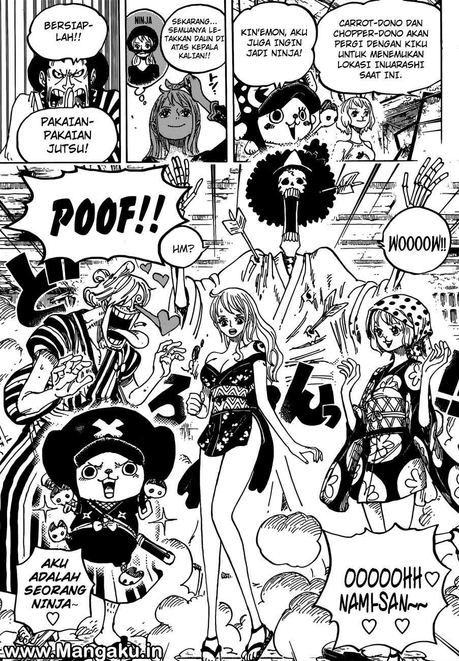 One Piece Chapter 921 Gambar 8