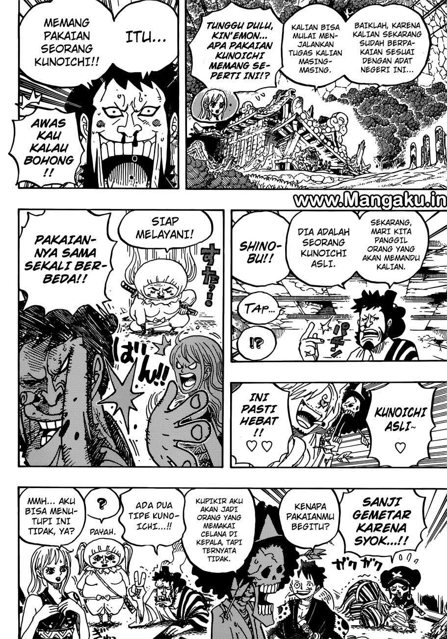 One Piece Chapter 921 Gambar 9