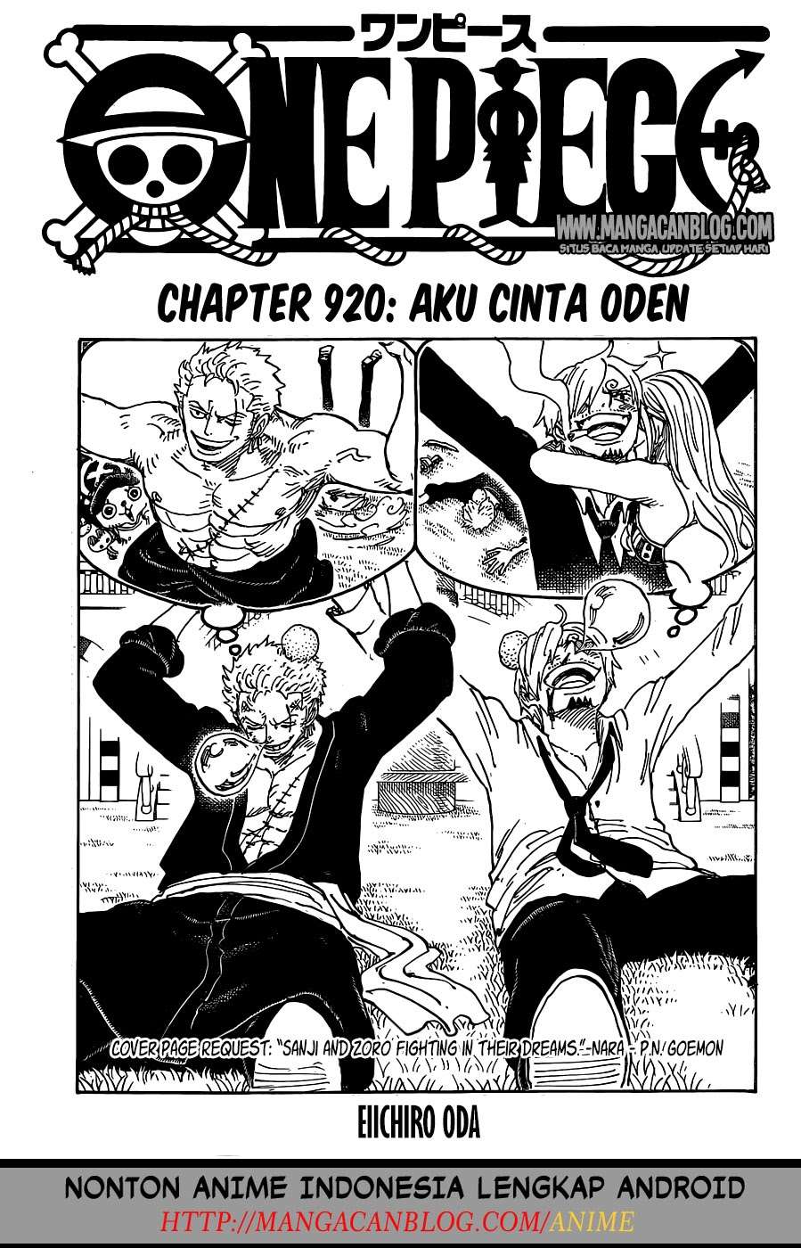 Komik One Piece Chapter 920 gambar nomor 1