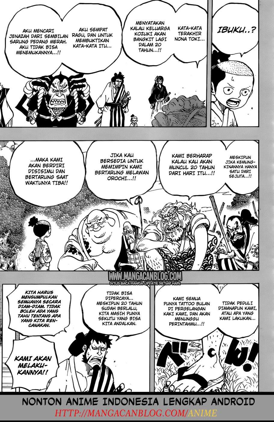 One Piece Chapter 920 Gambar 13