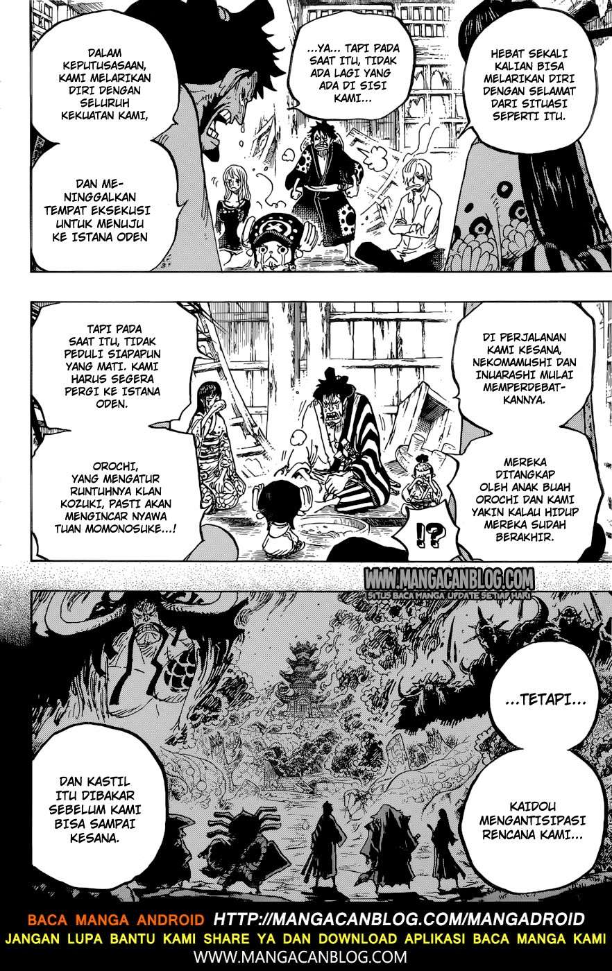 One Piece Chapter 920 Gambar 8