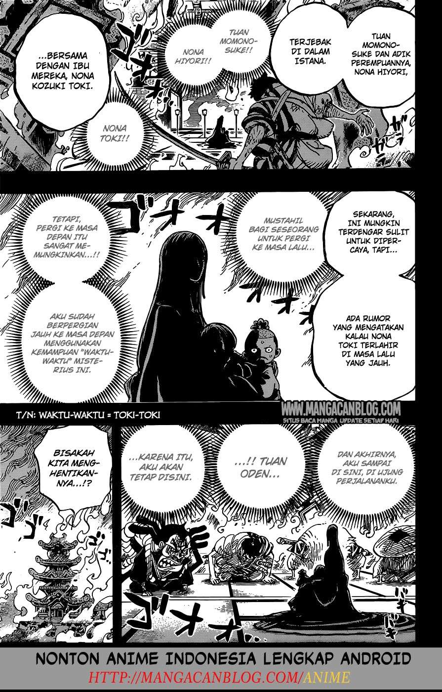 One Piece Chapter 920 Gambar 9