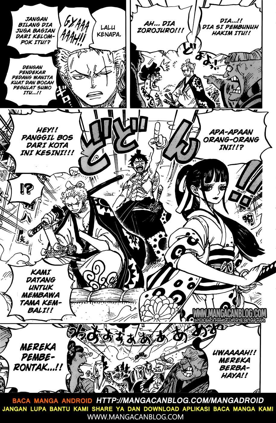 One Piece Chapter 916 Gambar 17