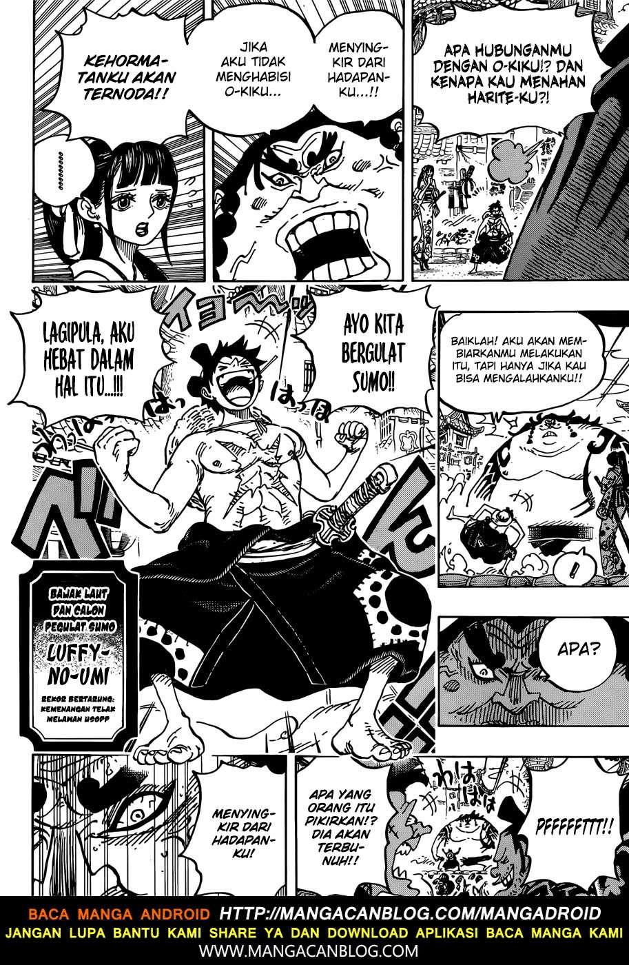 One Piece Chapter 916 Gambar 11