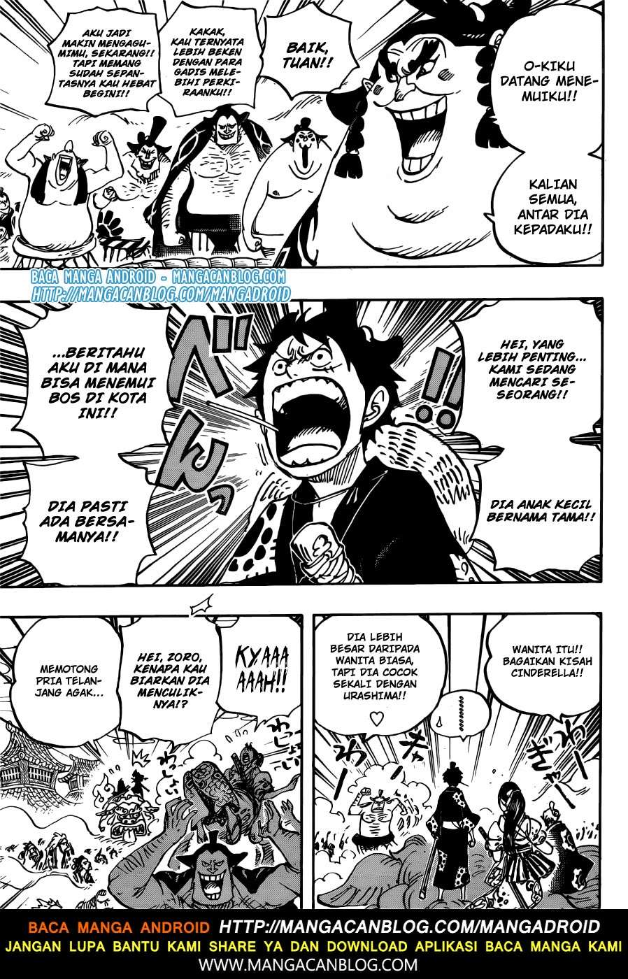 One Piece Chapter 915 Gambar 15