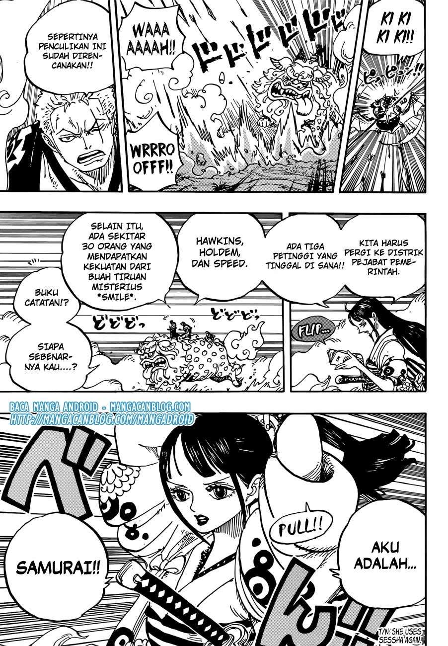 One Piece Chapter 914 Gambar 16