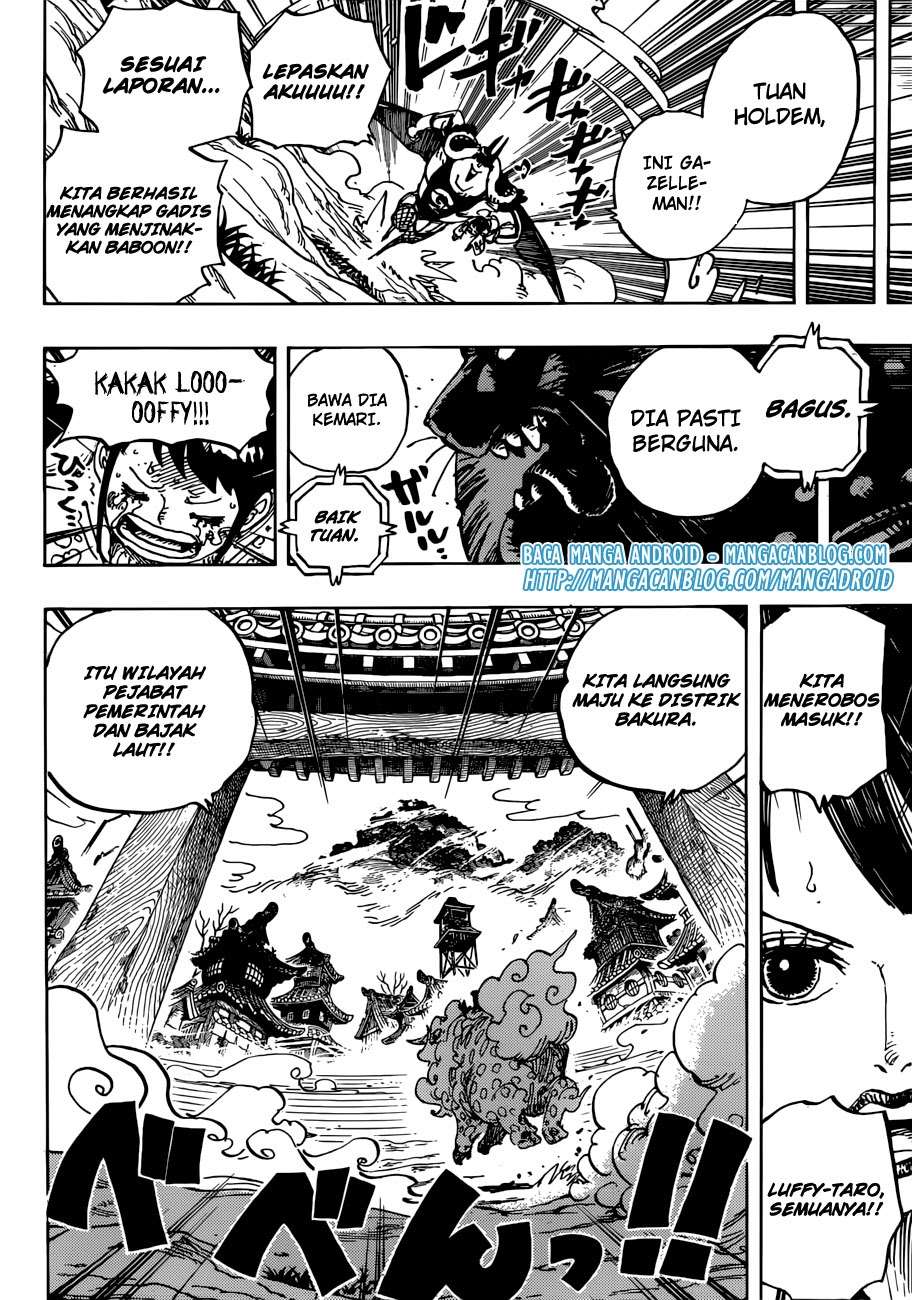 One Piece Chapter 914 Gambar 17