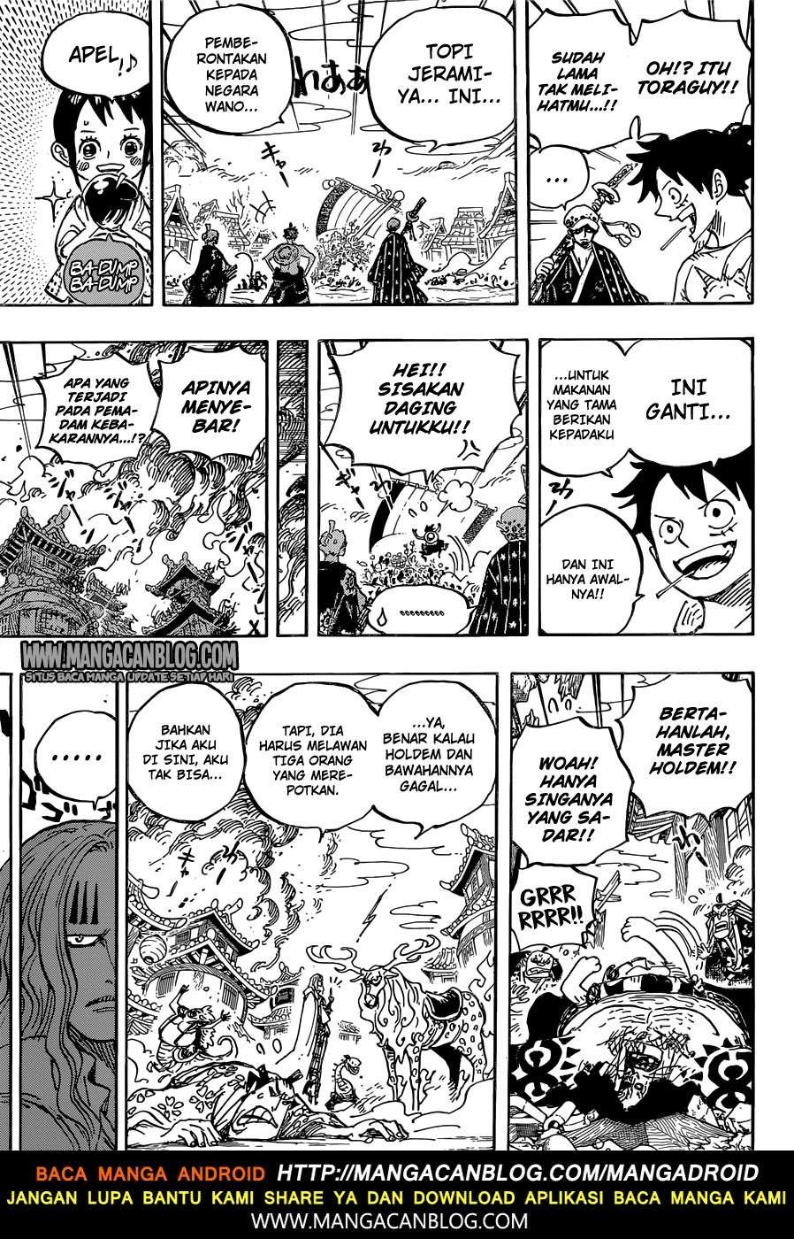 One Piece Chapter 918 Gambar 14