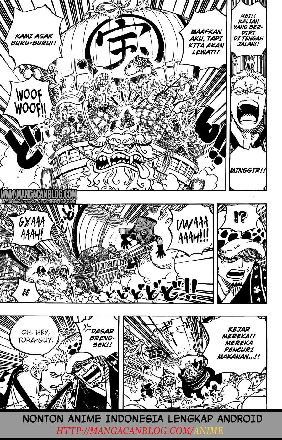 One Piece Chapter 918 Gambar 11