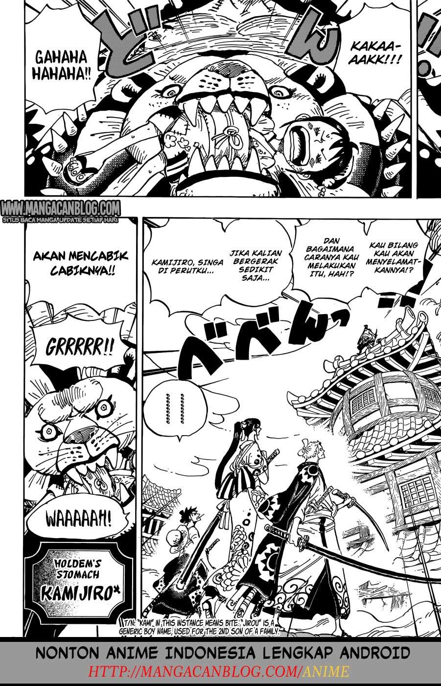 One Piece Chapter 917 Gambar 6