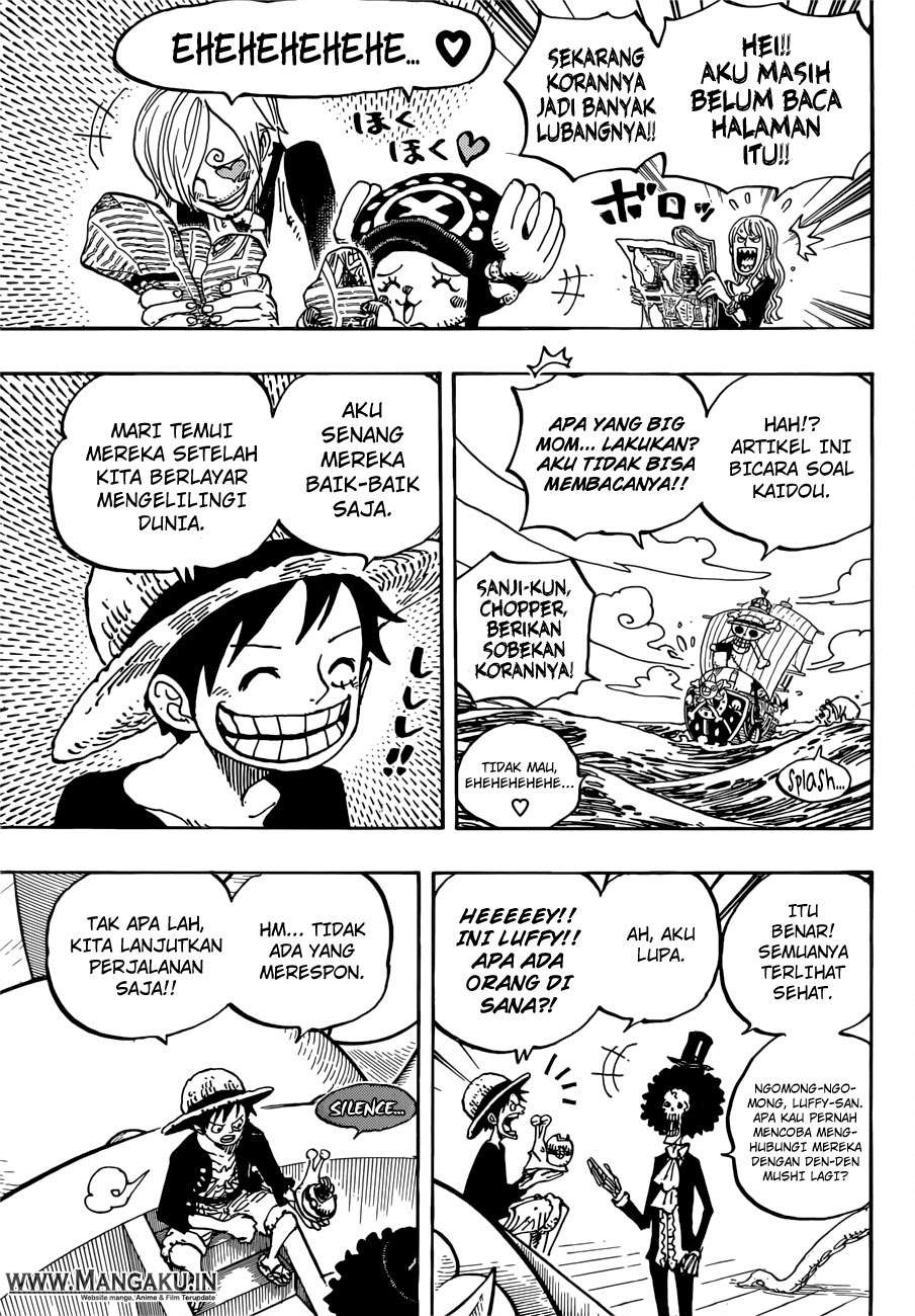 One Piece Chapter 910 Gambar 5