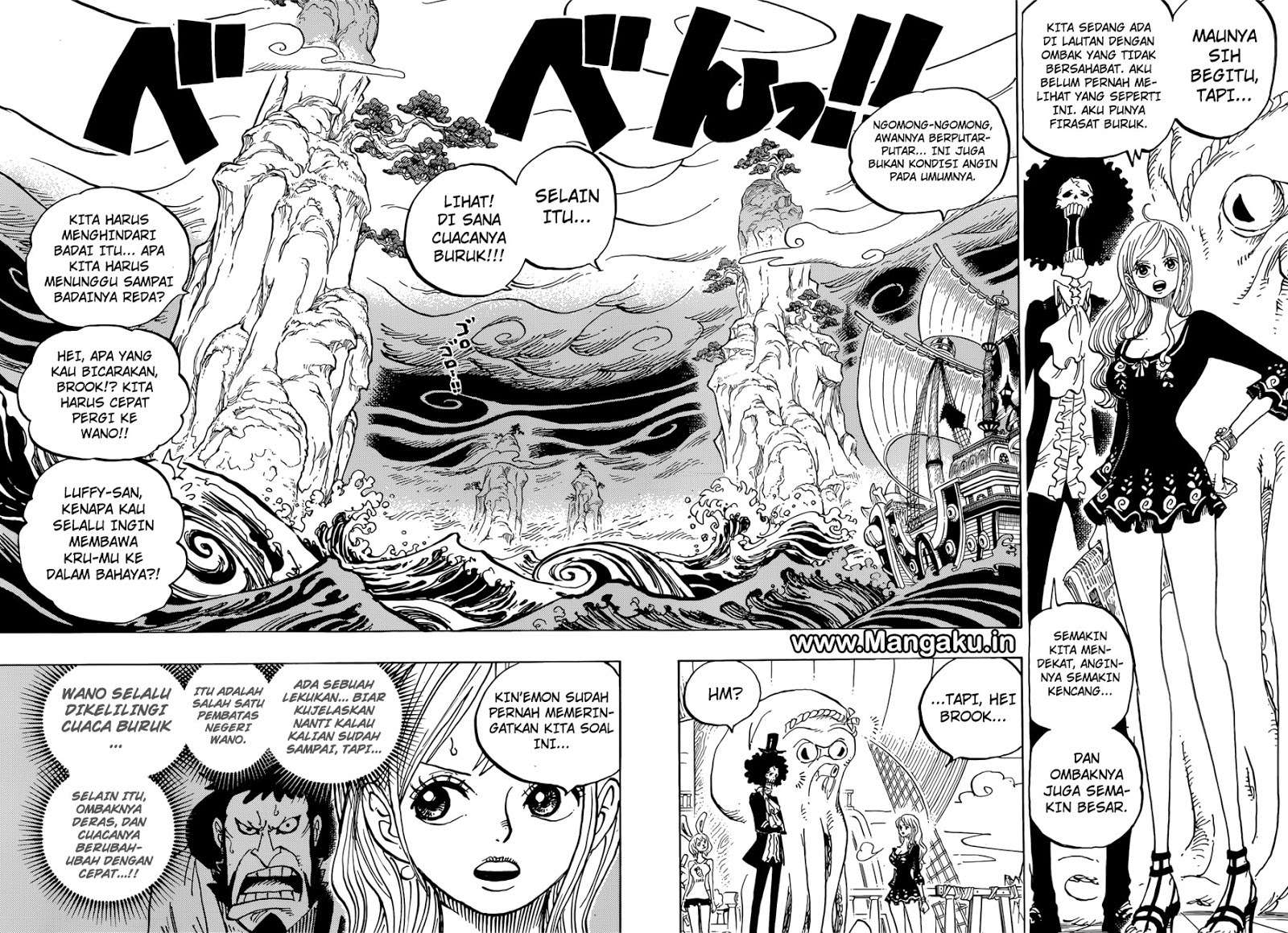 One Piece Chapter 910 Gambar 6