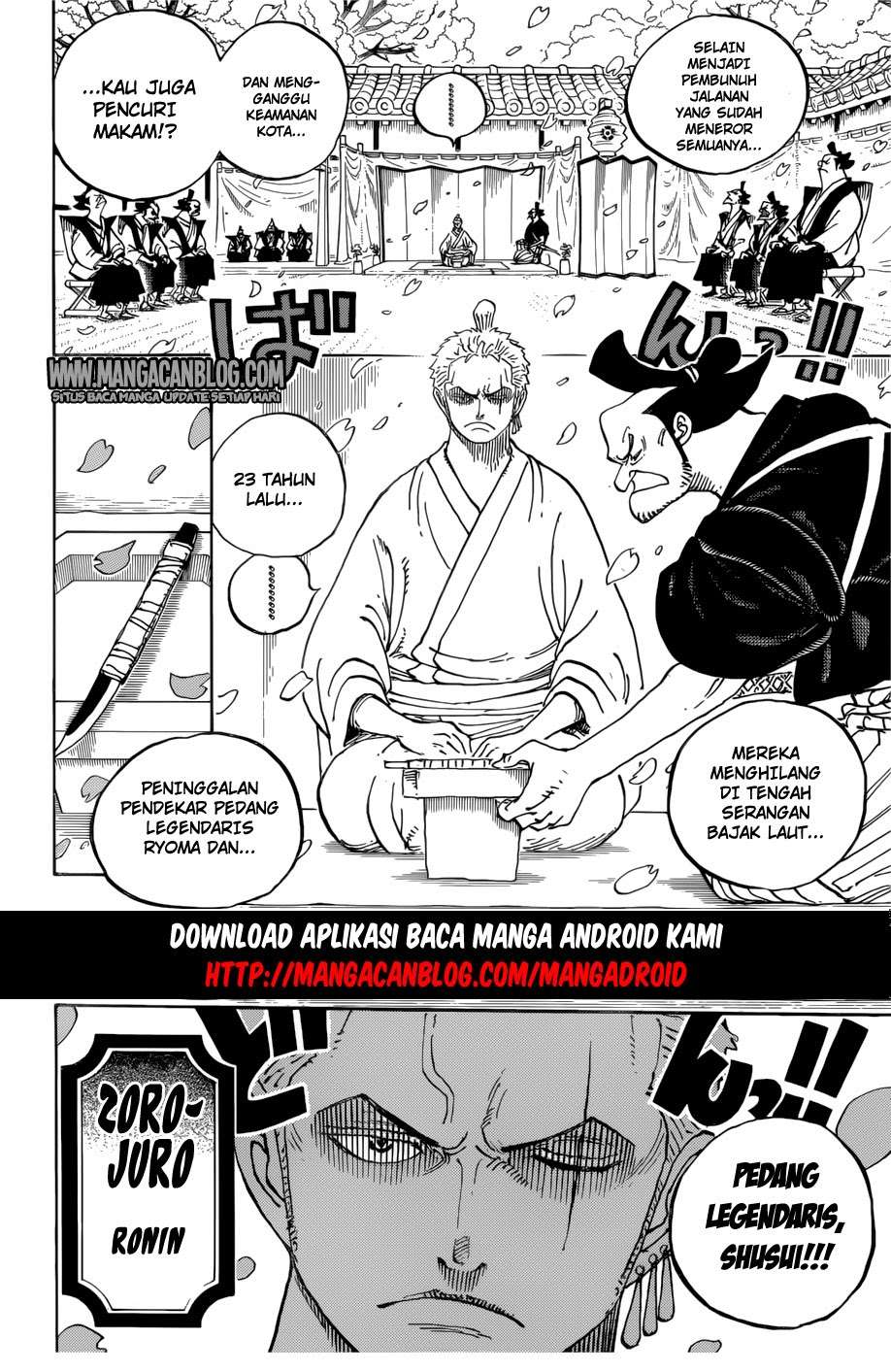 One Piece Chapter 909 Gambar 14