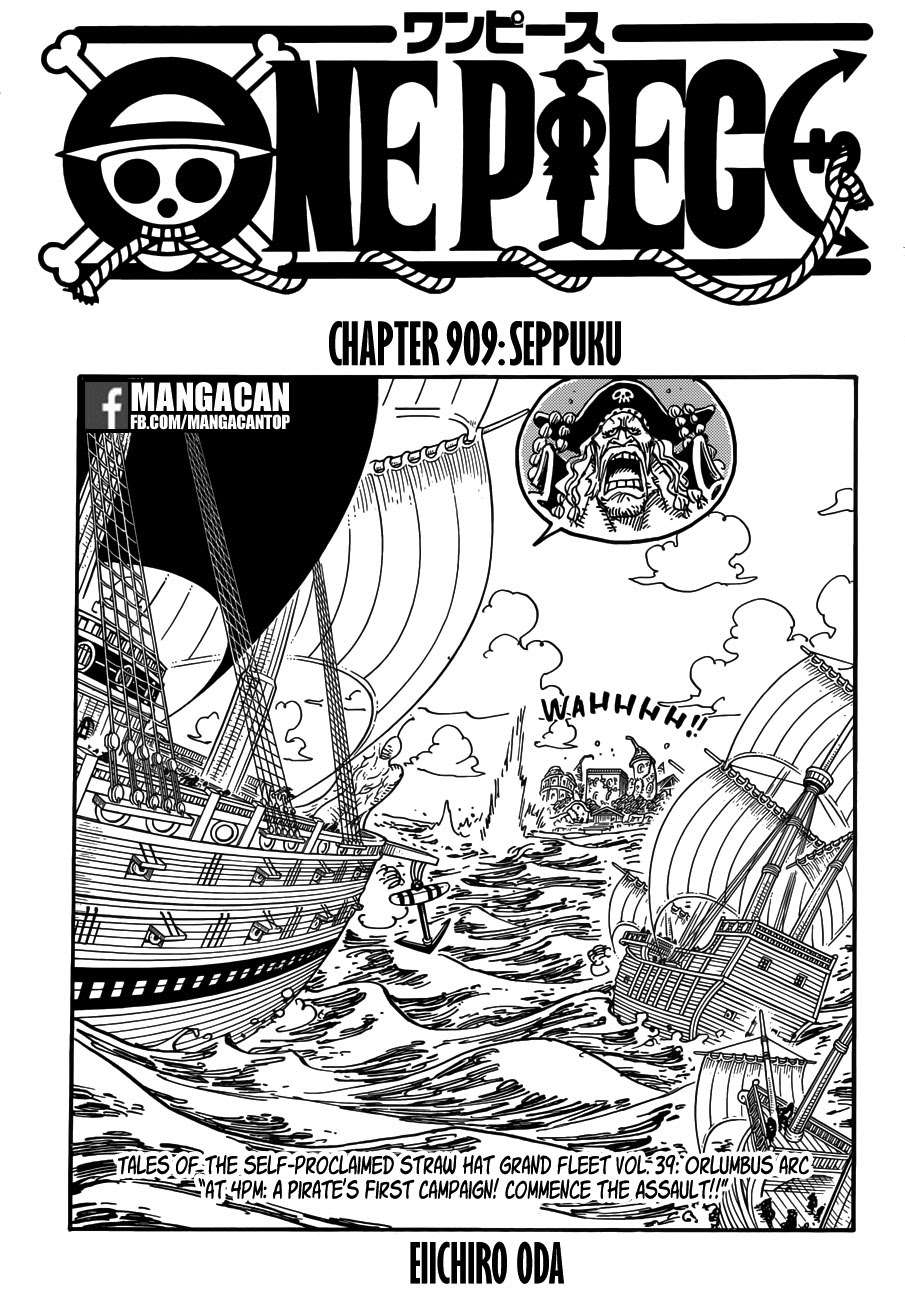 Komik One Piece Chapter 909 gambar nomor 1