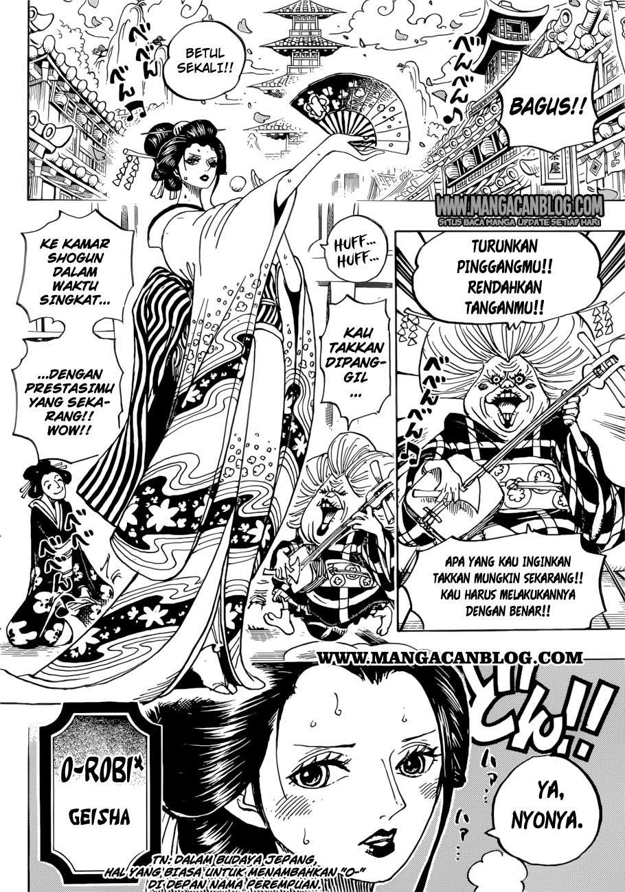 One Piece Chapter 909 Gambar 12
