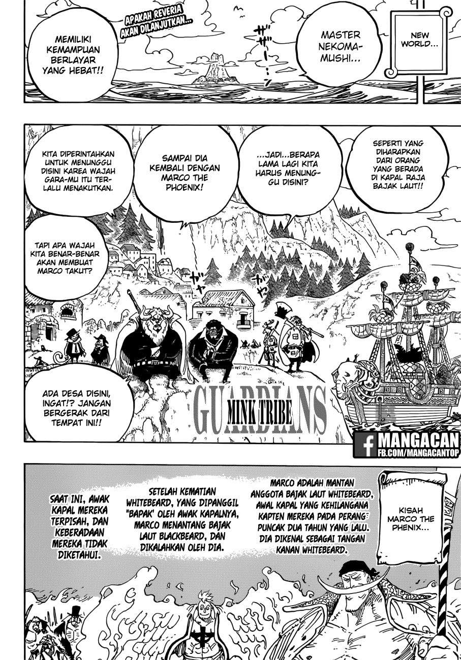 One Piece Chapter 909 Gambar 3