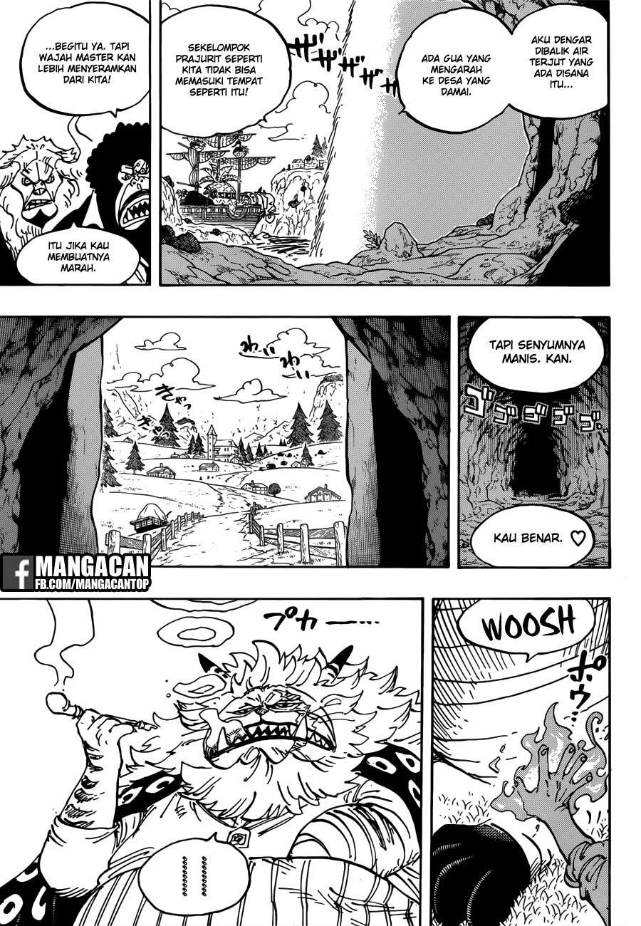 One Piece Chapter 909 Gambar 4