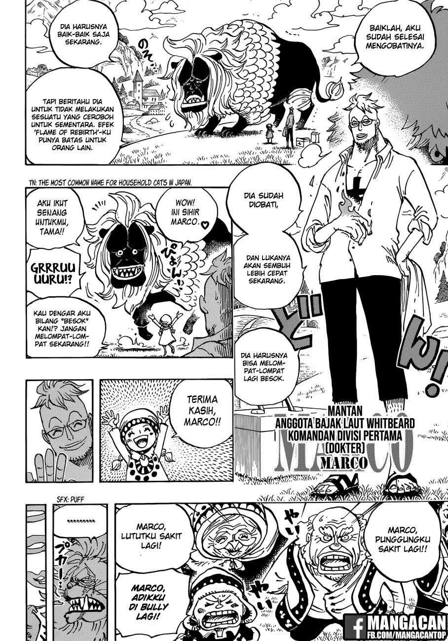 One Piece Chapter 909 Gambar 5