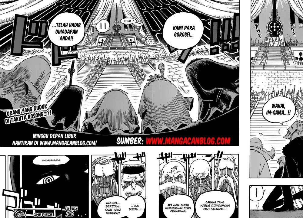 One Piece Chapter 908 Gambar 15