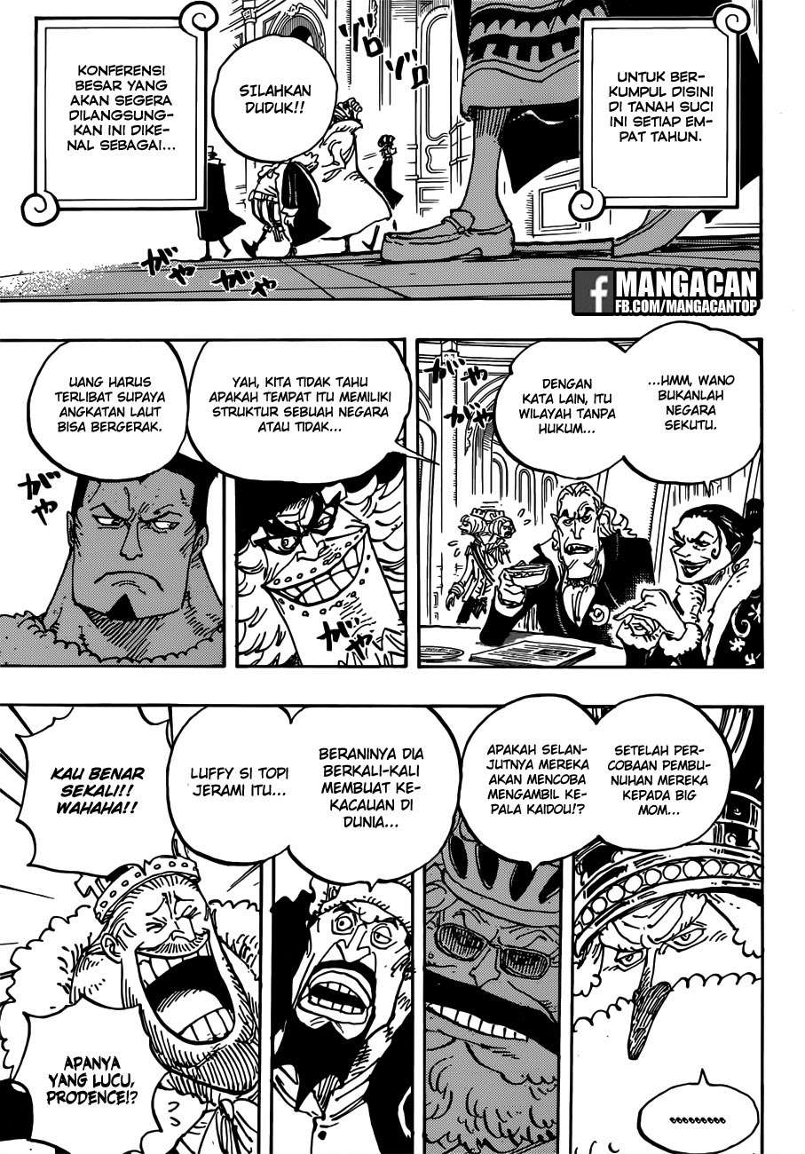 One Piece Chapter 908 Gambar 11