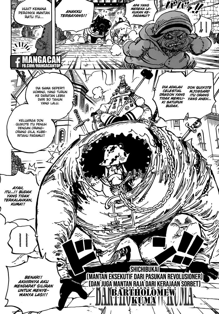 One Piece Chapter 908 Gambar 6
