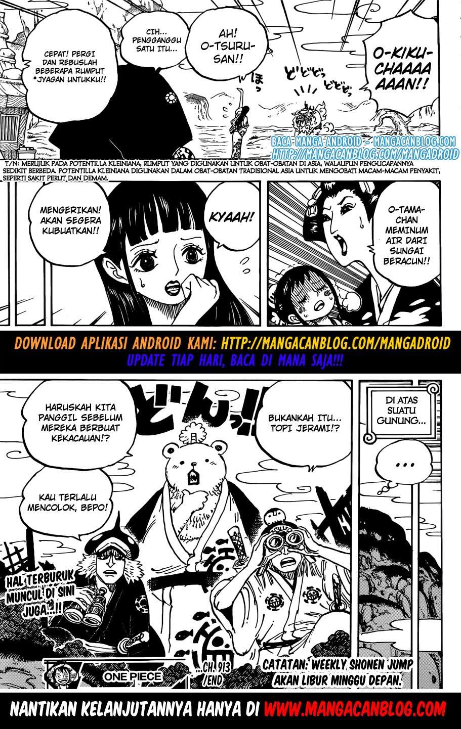 One Piece Chapter 913 Gambar 16