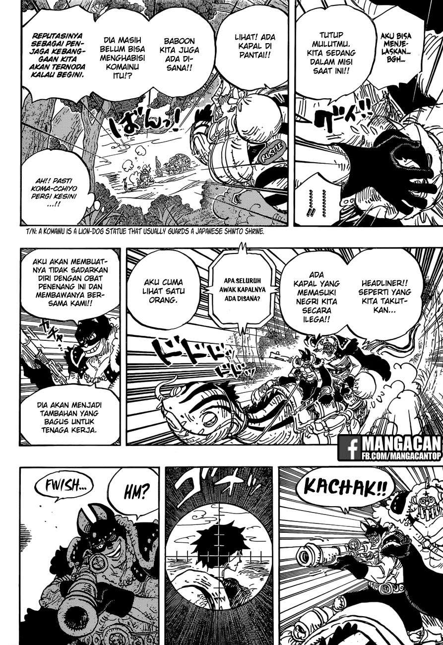 One Piece Chapter 911 Gambar 6