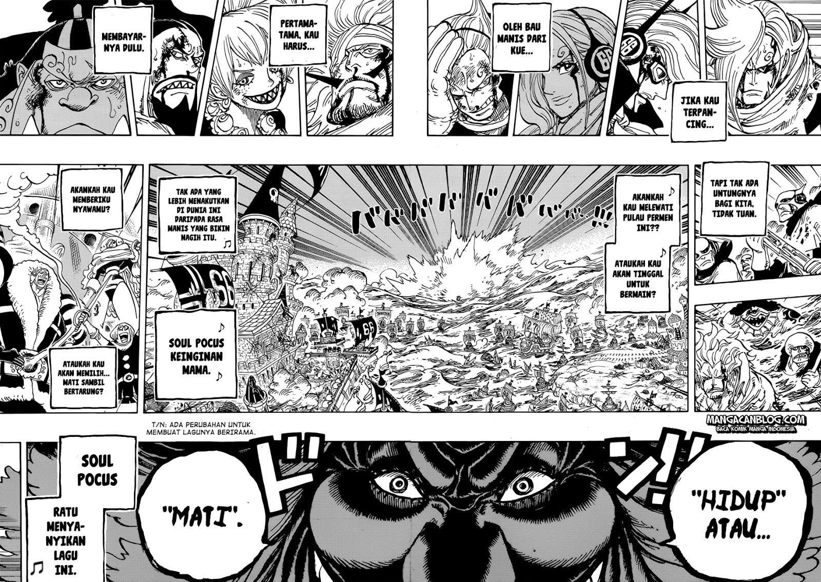 One Piece Chapter 902 Gambar 16