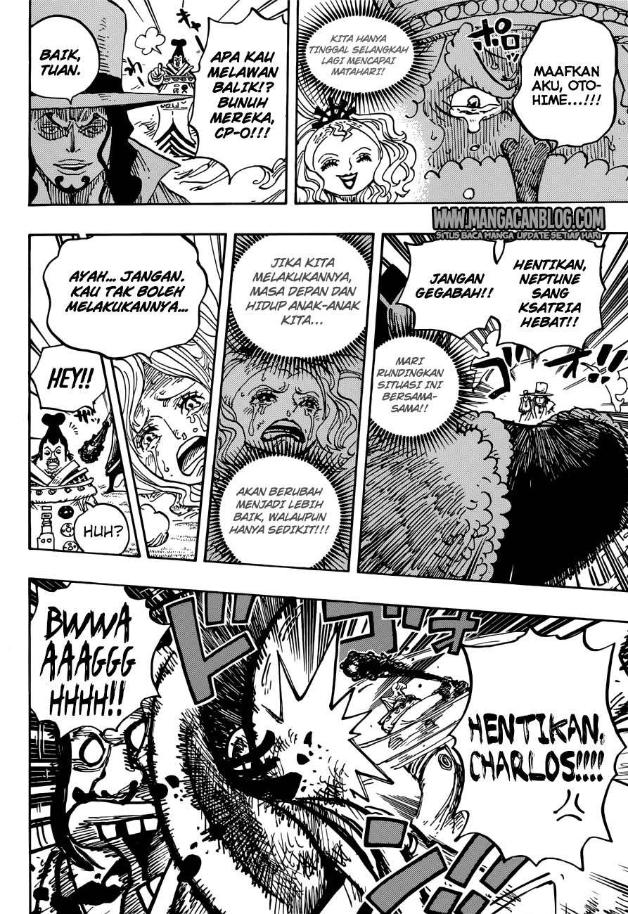 One Piece Chapter 907 Gambar 14